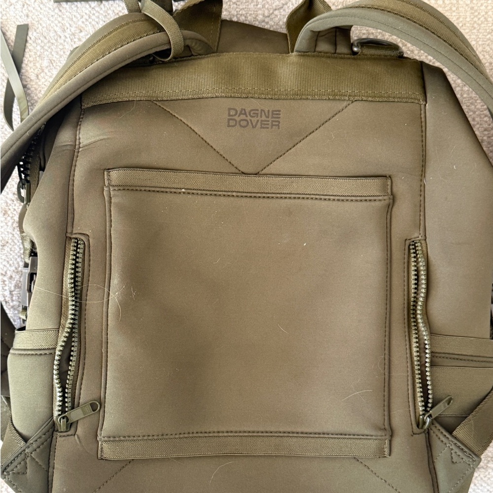 Dagne Dover Indi Backpack in Olive Green - Picture 4 of 5